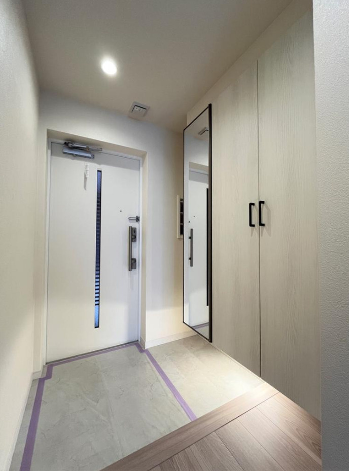 サンクタスヒューマンたまプラーザの玄関