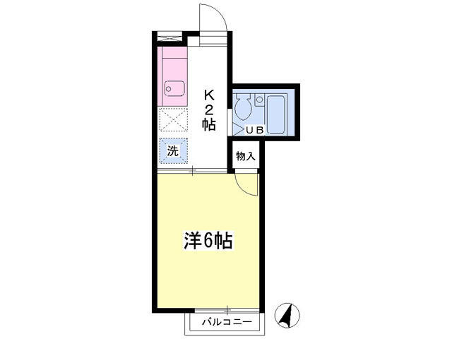 ★19.87平米・1Ｋ★