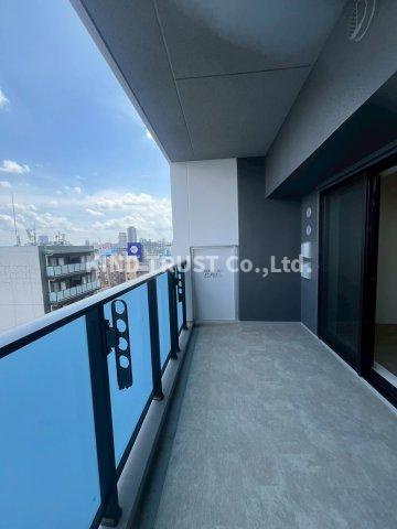 シエリア梅田豊崎のバルコニー|広々としたバルコニーです