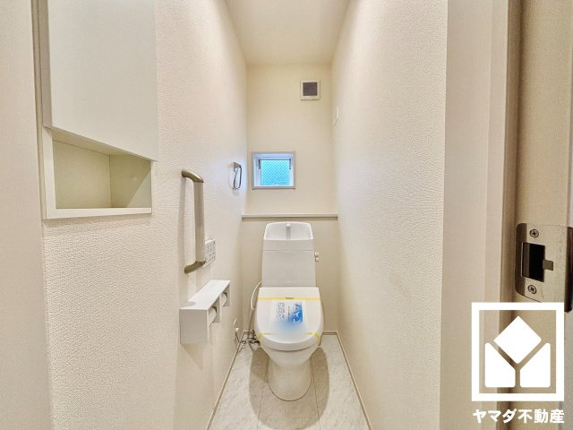 宇治市伊勢田町砂田　2期　1号棟のトイレ