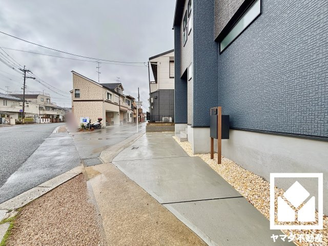 宇治市伊勢田町砂田　2期　1号棟の駐車場