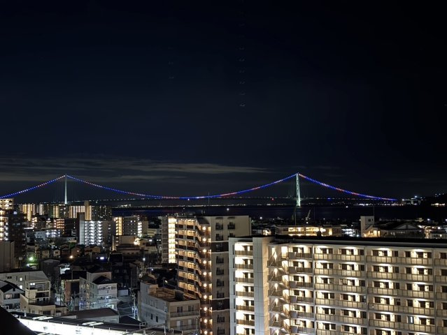 【海・明石海峡大橋・淡路島一望】ディアエスコート明石西新町のその他共用部分