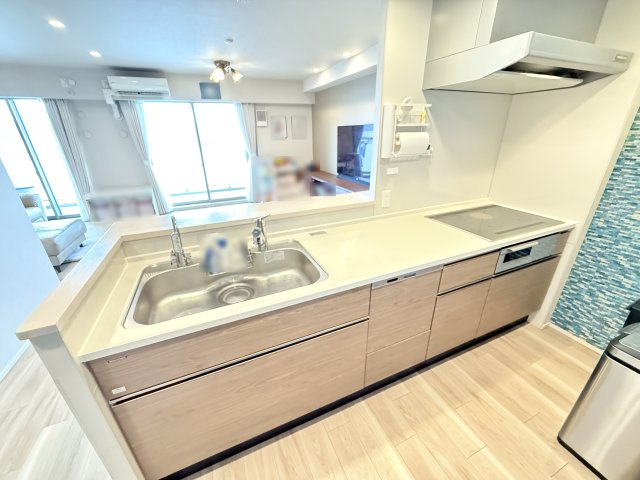 【海・明石海峡大橋・淡路島一望】ディアエスコート明石西新町の洗面所