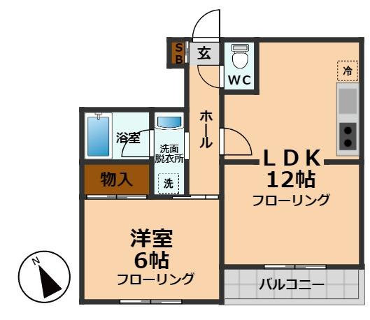【間取り】 | クレル洸雙