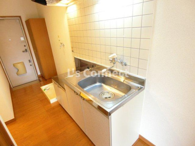 【キッチン】 | ラックステラ | ２口ガスコンロ設置可能なキッチンです。