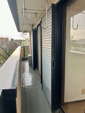 桜川戸建のバルコニー