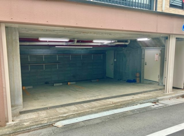 桜川戸建の駐車場