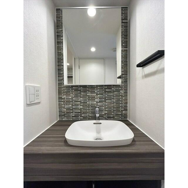 コスモグラシア両国レジデンスの洗面所| 