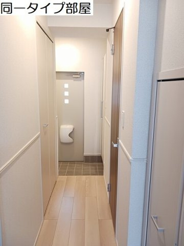 リヒトミューレの玄関|収納もある玄関です