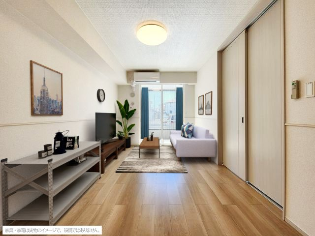 スリージェメゾン　Ⅰの居間・リビング|ゆったりとした居間です