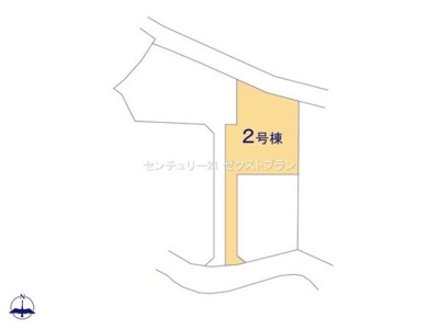 【区画図】 | 渋川行幸田 2号棟 | 区画図