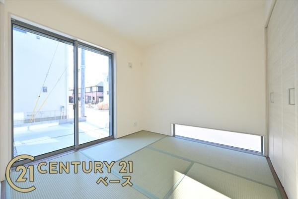 リーブルガーデン指柳町 ２号棟 ／新築一戸建の和室|■現地撮影写真■ほっこり落ち着ける和室！客間としてもご利用いただけます！