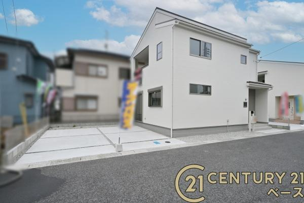 リーブルガーデン指柳町 ６号棟 ／新築一戸建の外観|■現地撮影写真■耐震等級３の地震に強安心の邸宅！雨で汚れを洗い流してくれるセルフクリーニング機能付き外壁！お気軽にお問い合わせください！■