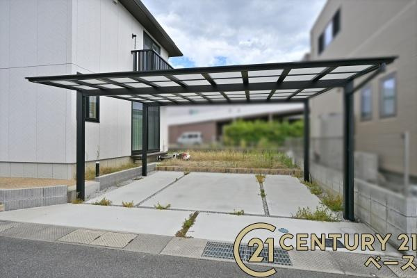 桜井市上之庄　一戸建の駐車場|■現地撮影写真■