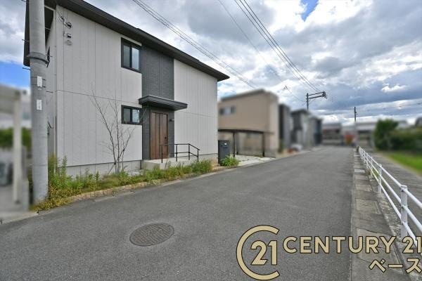 桜井市上之庄　一戸建の前面道路含む現地写真|■現地撮影写真■