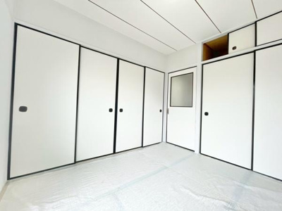 【和室】 | 津久野台ファミリーマンション | 収納スペース付きでお部屋もスッキリ片付きますね♪