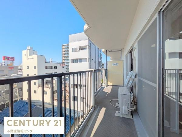 【バルコニー】 | ユニハイム市岡２