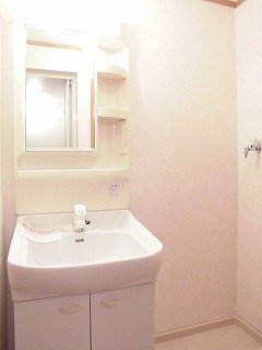 モデルン・ロイテ　Ａ棟の洗面所