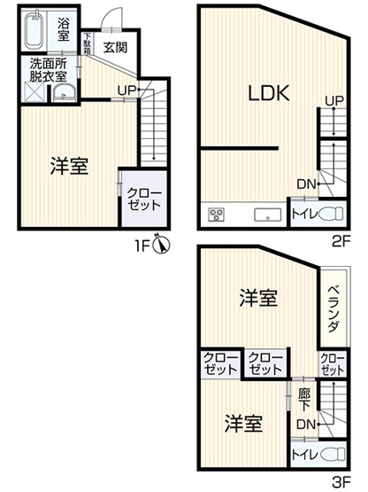 【間取り】 | 南区井土ケ谷中町戸建て