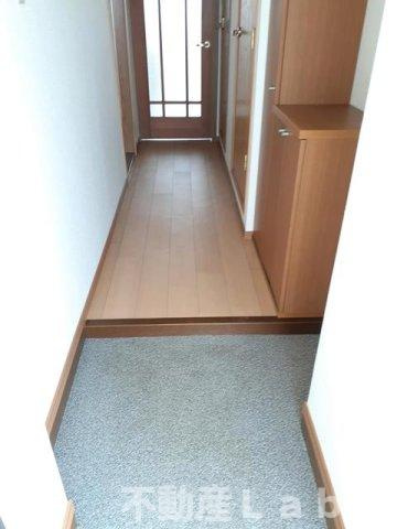 サンシャインＡの玄関