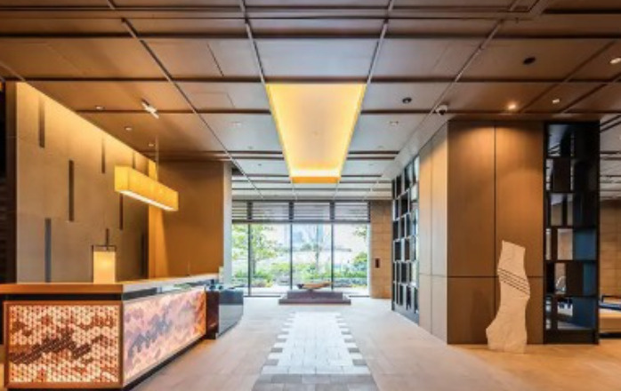 ロイヤルパークス品川のエントランス