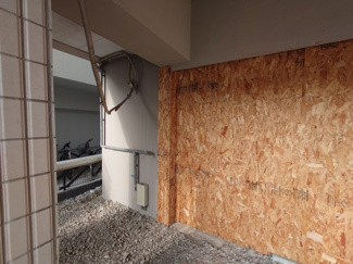 【庭】 | グランピア本荘２F | お庭の付いた物件です