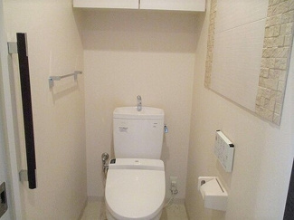 【トイレ】 | サーパス新町一丁目 | 温水洗浄便座※前回募集時の写真２０２１年９月撮影