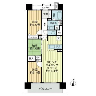 【間取り】 | サーパスシティ平成マークテラス