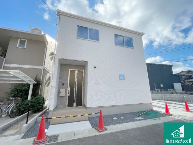 大津市本丸町　第1期　新築一戸建ての外観|安心の10年保証！外観を美しく保ち、雨水で汚れを落とします！気になることがありましたら、お気軽にお問い合わせください！