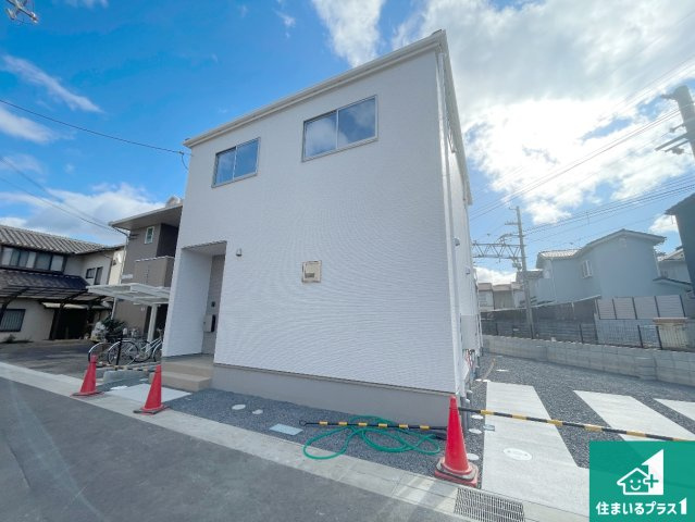 大津市本丸町　第1期　新築一戸建ての外観|安心の10年保証！外観を美しく保ち、雨水で汚れを落とします！気になることがありましたら、お気軽にお問い合わせください！