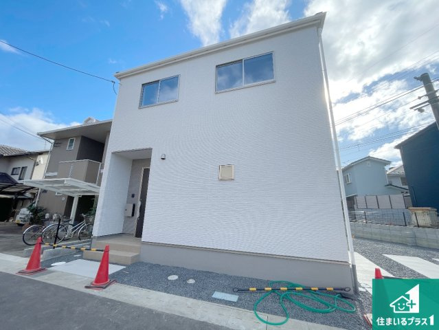 大津市本丸町　第1期　新築一戸建ての外観|安心の10年保証！外観を美しく保ち、雨水で汚れを落とします！気になることがありましたら、お気軽にお問い合わせください！