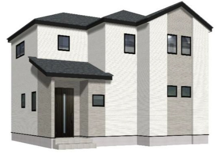 よかタウン／合志市合生3期／１５号棟の外観パース