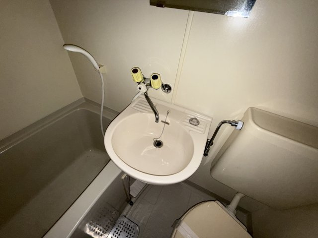 クレアコート曽根の洗面所