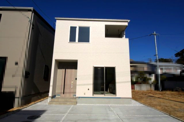 旭天神町　新築戸建　③　【内覧可能】の外観|日当たり良好！