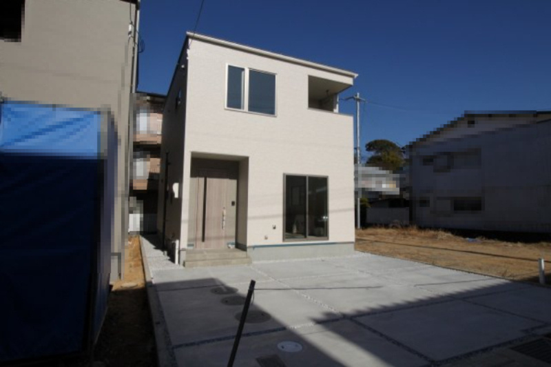 旭天神町　新築戸建　③　【内覧可能】の外観|完成しました。