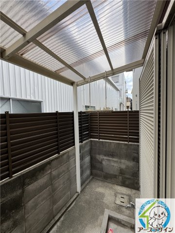 ドリームタウン西明石　グランドコテージのバルコニー