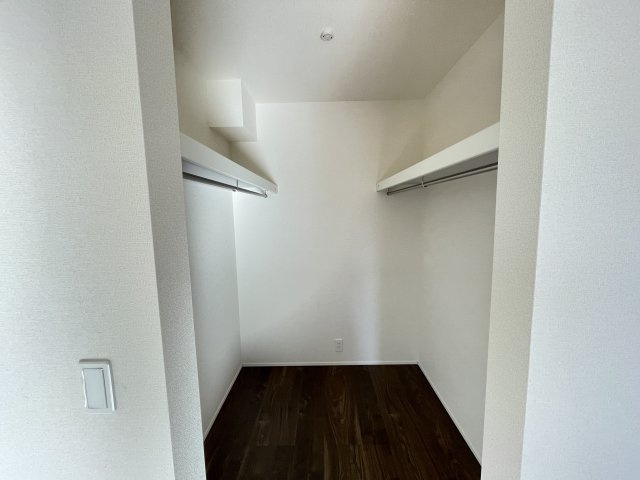 藤岡市下栗須第１期（全3棟１区画）3号棟の収納|建物完成済みでございます。お部屋のご内覧可能でございます。お気軽にお問合せ下さいませ(^▽^)/