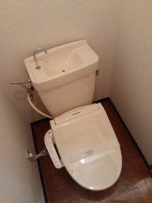 【トイレ】 | マルマンハイツＣ | 落ち着いた色調のトイレです