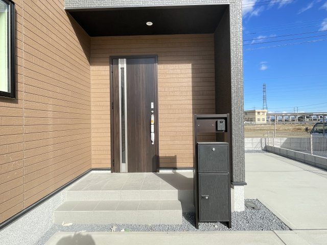 藤岡岡市下栗須第１期（全3棟１区画）2号棟の外観パース|外観パースです