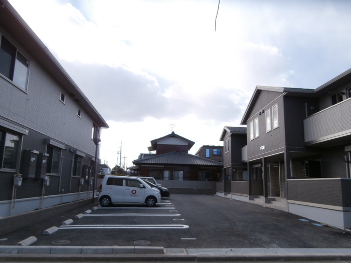 ヴィラｓａｋｕｒａAの駐車場