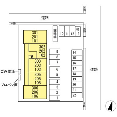 【区画図】 | ブレイン‐ゾーンⅢ