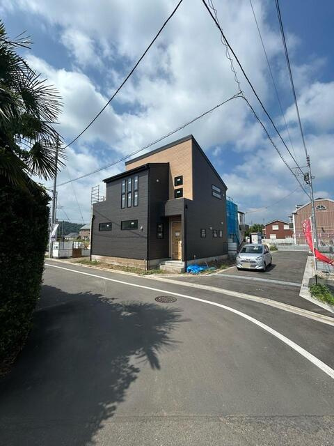 あきる野牛沼第4期　新築　全11棟　6号棟の前面道路含む現地写真
