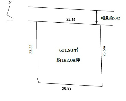 木更津市請西　土地（建築条件なし）