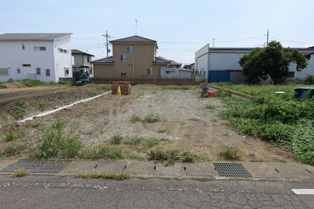 高崎市福島町　全４区画分譲地　Ａ区画の外観|北から南方向