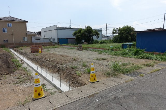 高崎市福島町　全４区画分譲地　Ａ区画の外観|北東から南西方向