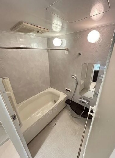 大阪市天王寺区筆ケ崎町の賃貸マンションの浴室