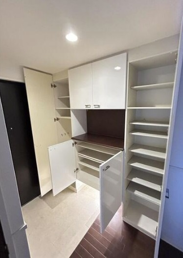 大阪市天王寺区筆ケ崎町の賃貸マンションの収納