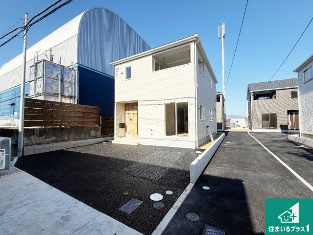 亀岡市千代川町小林　第3期　新築一戸建ての駐車場|駐車スペース！散水栓があるので、こまめに愛車を洗えます！