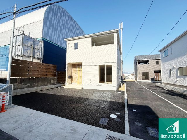 亀岡市千代川町小林　第3期　新築一戸建ての外観|お客様に長く安心して住んでいだだける事にこだわった家づくり！住んでからのアフターサービスにもしっかりと取り組んでいます！