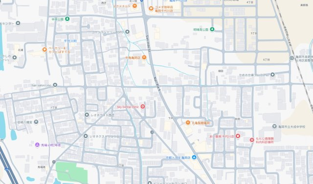 亀岡市千代川町小林　第3期　新築一戸建ての地図